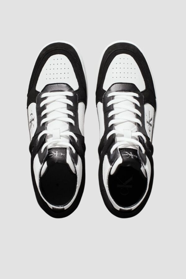 CALVIN KLEIN Czarno-białe sneakersy męskie
