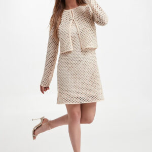 ce97bf50234c6ef80d1c364c5f7973c80d92bd31 Żakiet damski ażurowy TWINSET