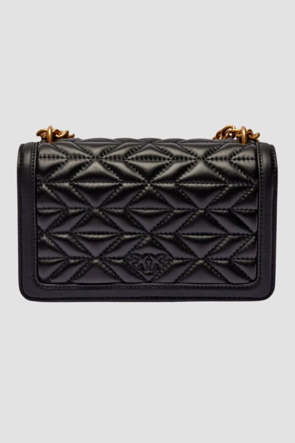 PINKO Czarna torebka Love One Mini DC