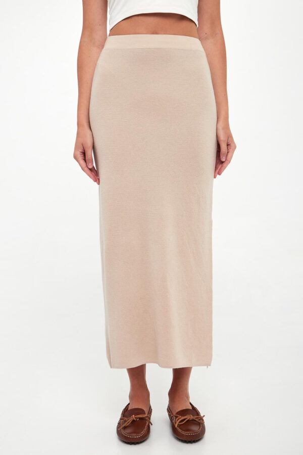 cf1d95326200f511b1f87c045c4cfe3b6363db8d Spódnica wełniana midi Merce1 MARELLA MONOCHROME