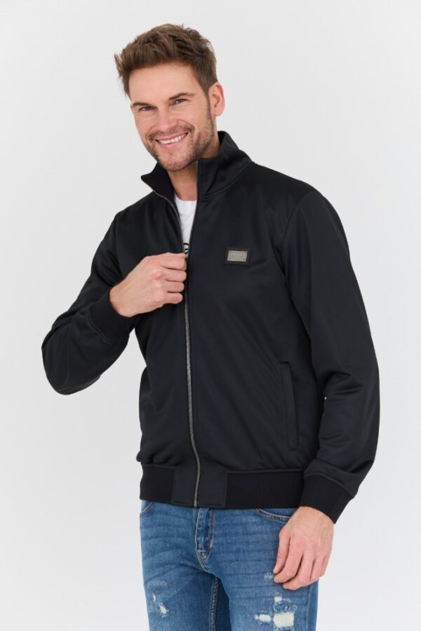 DOLCE & GABBANA Czarny męski bomber, Rozmiar 52