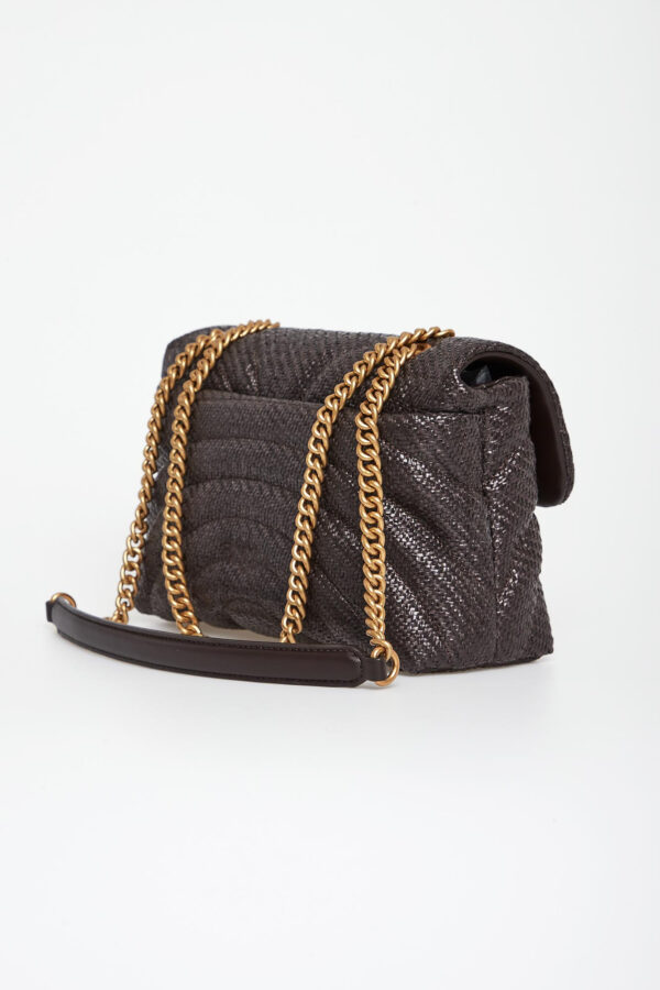 Torebka damska z rafii Love Bag Puff PINKO