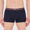 EMPORIO ARMANI Bokserki granatowe 3-pack