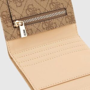 d0b595c8a7ed1b98c98719b2e60af4716140e4c1 GUESS Beżowy portfel damski Laure