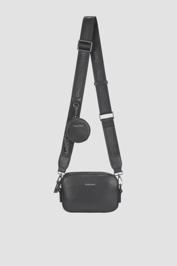 VALENTINO Czarna saszetka męska Horizon Crossbody