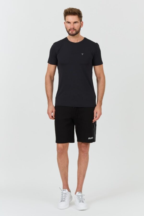 GUESS Czarny męski t-shirt New Tech Str T