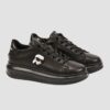 KARL LAGERFELD Czarne sneakersy KAPRI Karl NFT Lo Lace