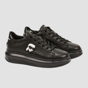 KARL LAGERFELD Czarne sneakersy KAPRI Karl NFT Lo Lace