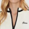 GUESS Beżowa bluza damska rozpinana Full