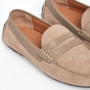 d328a248d9a37b423288dcbf4d4fdd24d6a055bd Mokasyny męskie zamszowe EMPORIO ARMANI