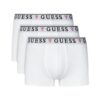 GUESS Zestaw białej męskiej bielizny bokserki 3 Pack