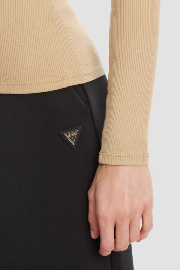 GUESS Beżowy damski longsleeve Colette