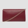 VALENTINO Bordowa kopertówka Pochette