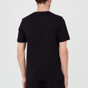 C.P. COMPANY Czarny męski t-shirt Short Sleeve