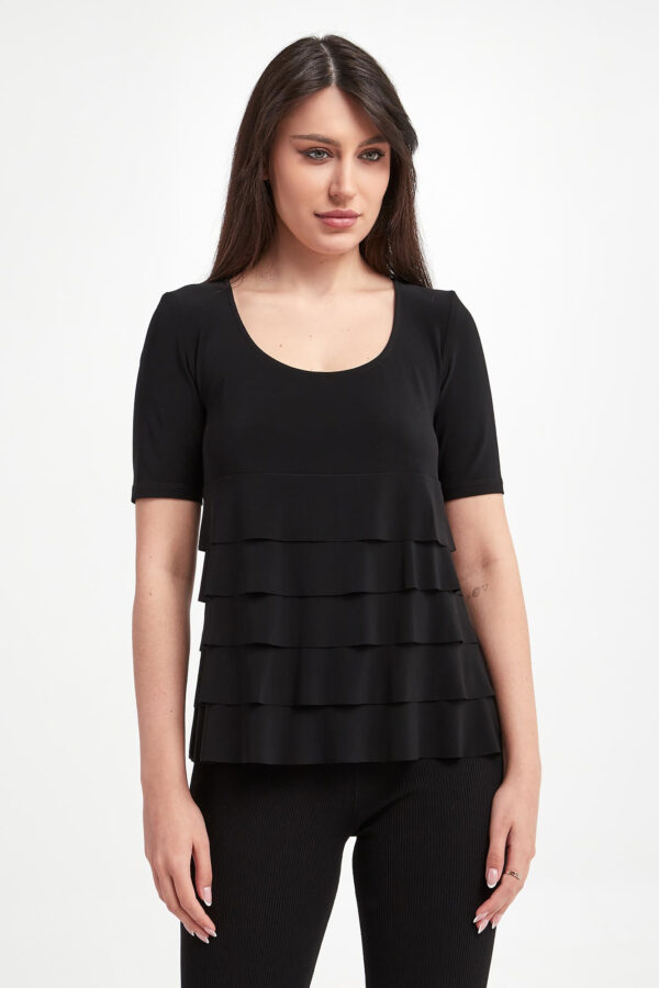 d43eaf47912a7143626912bff879282dd1c628a2 Bluzka damska z falbankami JOSEPH RIBKOFF