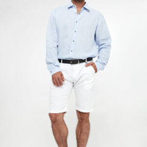 Koszula męska lniana KARL LAGERFELD