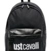JUST CAVALLI Czarny damski plecak Range Institutional Logo