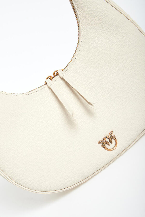 d51a9fc7c820148cbcf8b8f8c0192d714891928d Torebka damska skórzana Brioche Hobo Classic PINKO