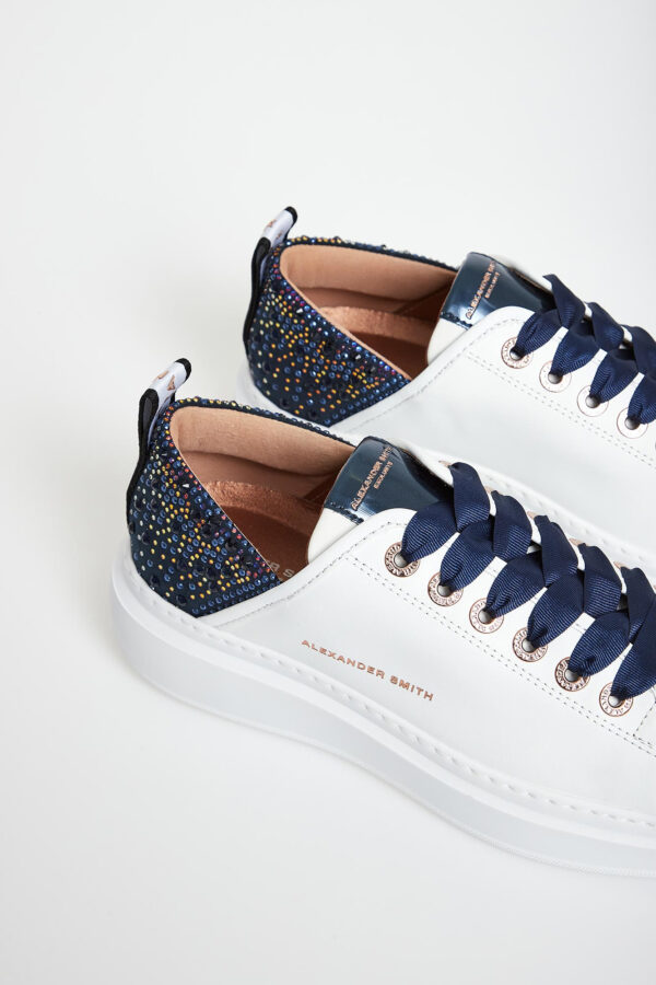 Sneakersy skórzane damskie Wembley Woman ALEXANDER SMITH