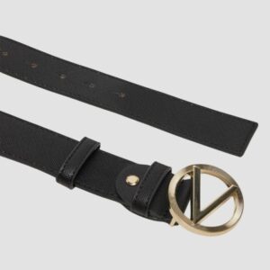 d61de65a4ee0a1c815f5eb527eeb125903f4e5a8 VALENTINO Czarny damski pasek Hampton