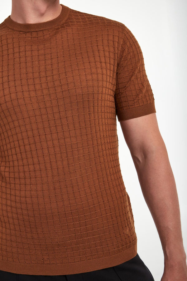 Sweter męski z wełną EMPORIO ARMANI