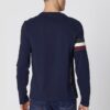 AERONAUTICA MILITARE Granatowy longsleeve męski Crew neck