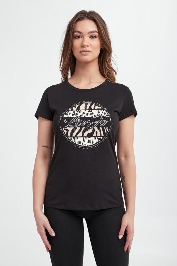d7009afe05afc4388423a8c01d1ba59b40f8ac6f T-shirt damski LIU JO