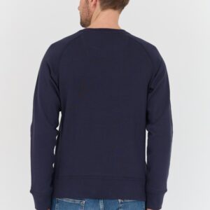 AERONAUTICA MILITARE Granatowa bluza męska Felpa Girocollo