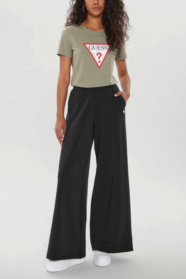 GUESS Zielony t-shirt damski Original Tee