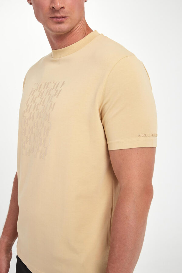 T-shirt męski z logo KARL LAGERFELD