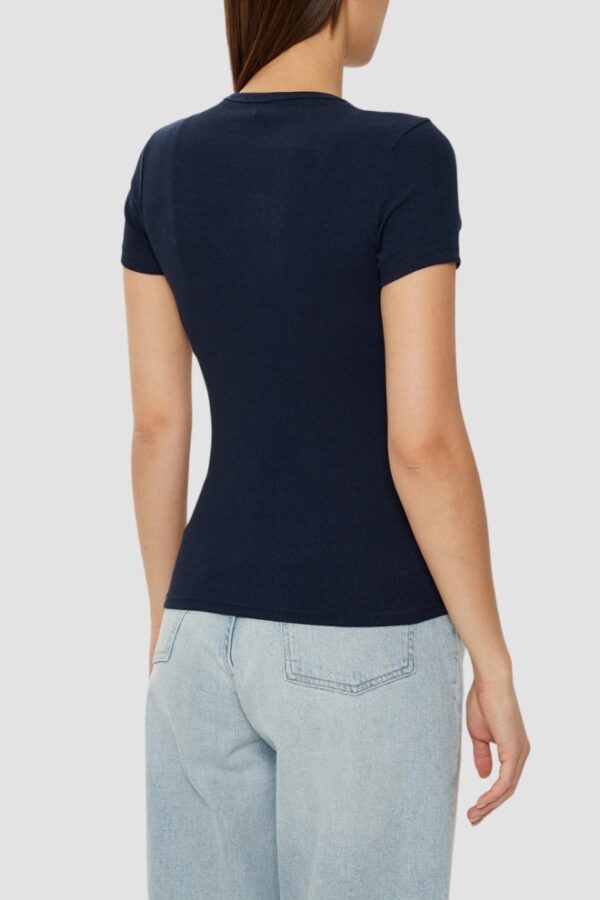TOMMY JEANS Granatowy t-shirt damski