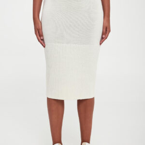 Spódnica midi wełniana ARMANI EXCHANGE