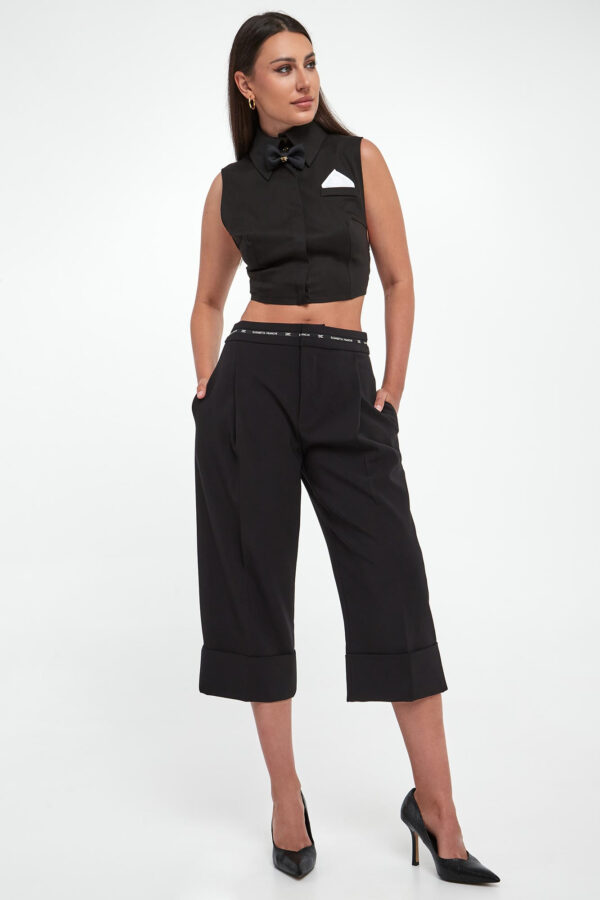 d85a1c859550e3d6debdf56bfafe4a88e7a18ec5 Koszula damska cropped ELISABETTA FRANCHI