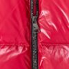 KARL LAGERFELD Czerwona damska kurtka Hooded Down Jacket