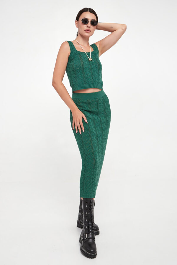 da20d10ac19d9e73a4627a0643723780ce223fd2 Top damski dziergany Zanora WEEKEND MAX MARA