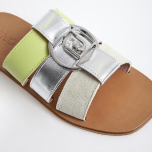 Klapki damskie skórzane LIU JO