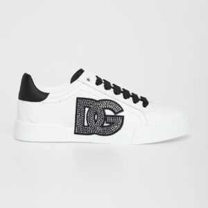 dc5b86c03c01e330a17f7edffbd816d24366b3b4 Sneakersy damskie skórzane Portofino DOLCE & GABBANA