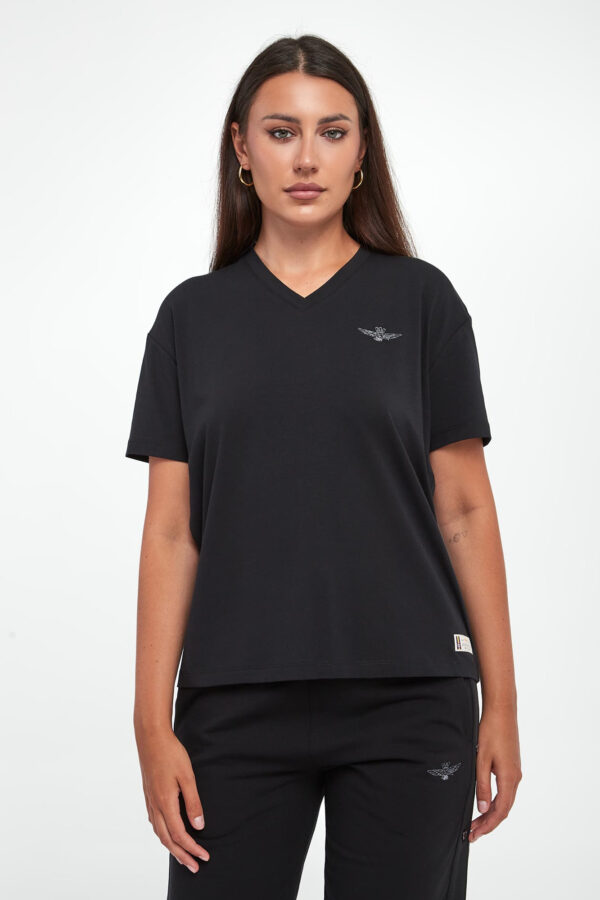 dc68a122bca41041fe02f1f430e1d7db82fc04ab T-shirt damski AERONAUTICA MILITARE