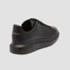 ALEXANDER MCQUEEN Czarne sneakersy OVERSIZED