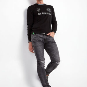 Sweter męski z wełną LA MARTINA