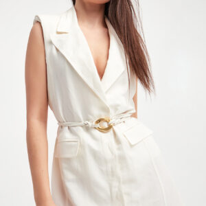 Sukienka lniana PATRIZIA PEPE