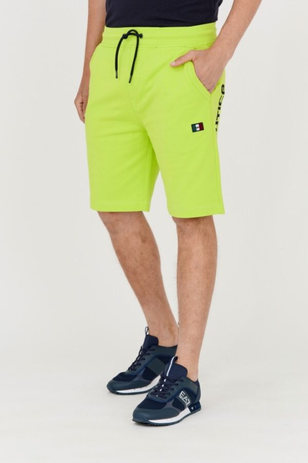 AERONAUTICA MILITARE Męskie dresowe bermudy zielone