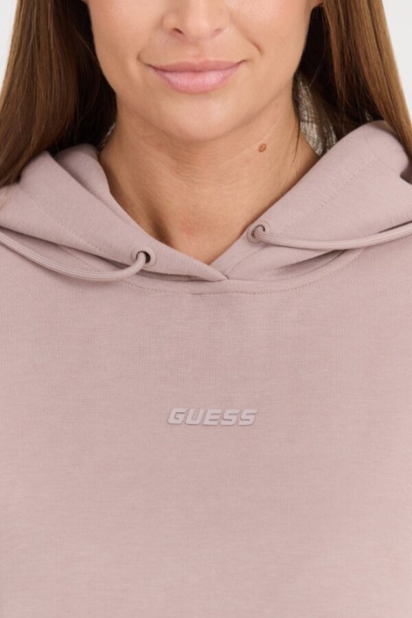 de1987c64d53fdca426b960338709d961c7c9b37 GUESS Damska bluza w kolorze taupe Carla Hooded