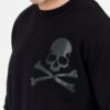 PHILIPP PLEIN Czarna bluza męska ls skull
