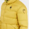 BLAUER Żółta puchowa kurtka męska FLETCHER