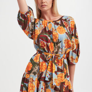 e0ffe1270600b478a83747f7115b060c1e8e4182 Sukienka wzorzysta Lalla WEEKEND MAX MARA