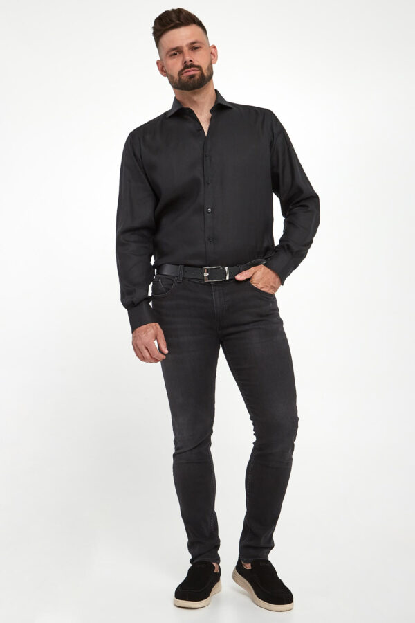 Koszula męska lniana KARL LAGERFELD