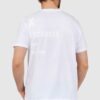 ARMANI EXCHANGE Biały t-shirt męski z białym logo