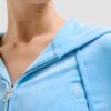 JUICY COUTURE Błękitna damska bluza Robertson Hoodie