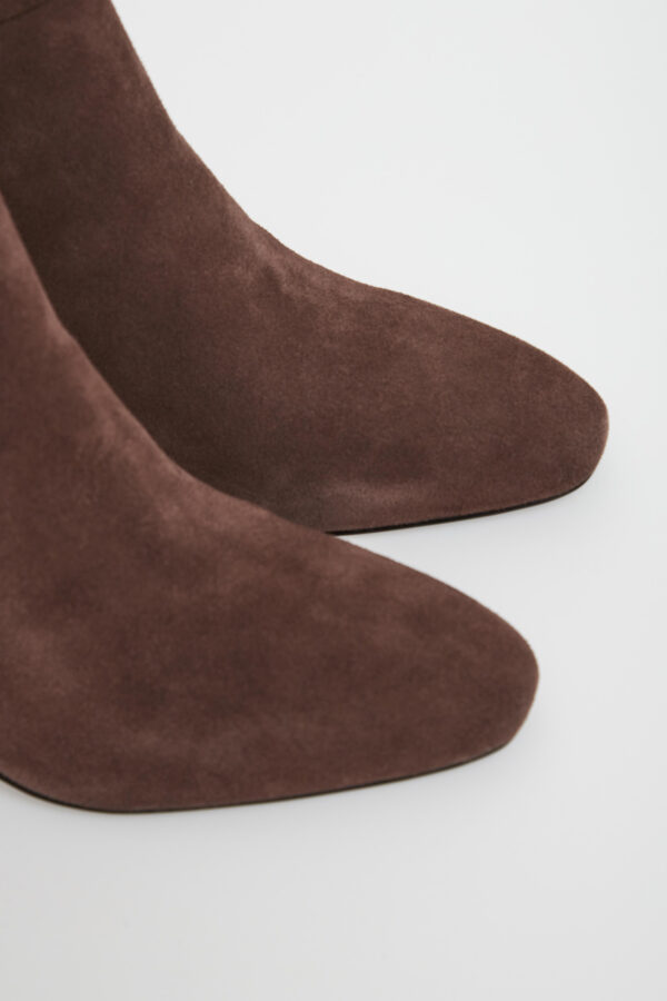Botki zamszowe na obcasie LIU JO